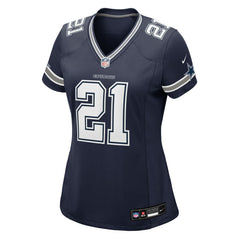 Deion Sanders Dallas Cowboys Women's Team Retired Player Game Jersey Navy - Nike