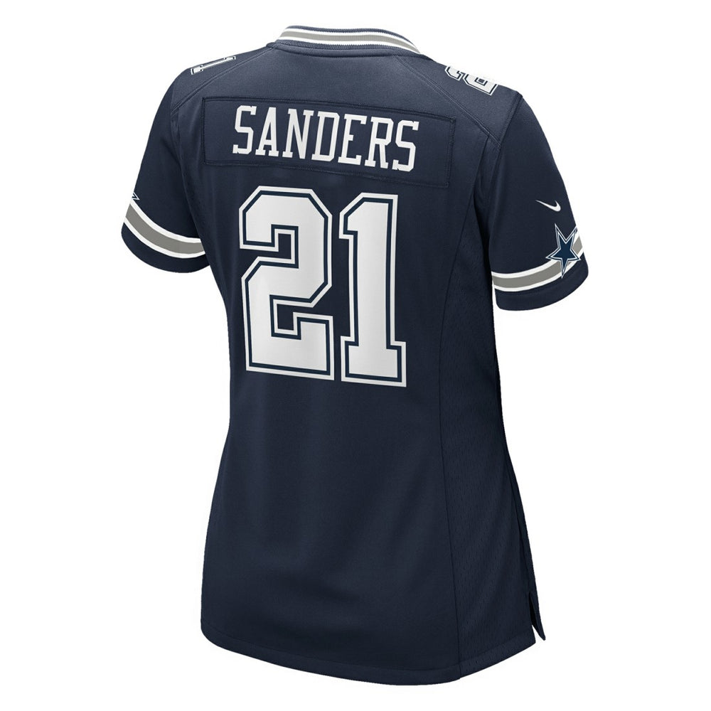 Deion Sanders Dallas Cowboys Women's Team Retired Player Game Jersey Navy - Nike