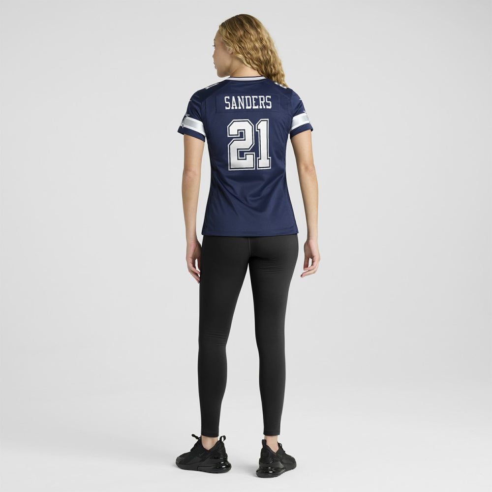 Deion Sanders Dallas Cowboys Women's Team Retired Player Game Jersey Navy - Nike