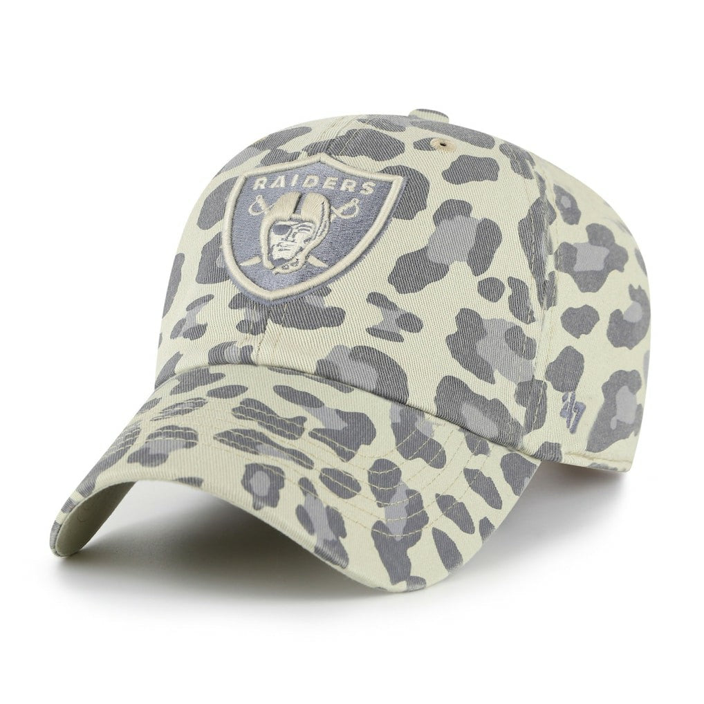 Las Vegas Raiders '47 Women's Bagheera Clean Up Adjustable Hat Gray - 47 brand
