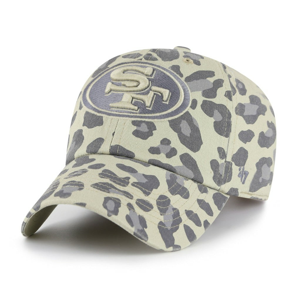 San Francisco 49ers '47 Women's Bagheera Clean Up Adjustable Hat Gray - 47 brand