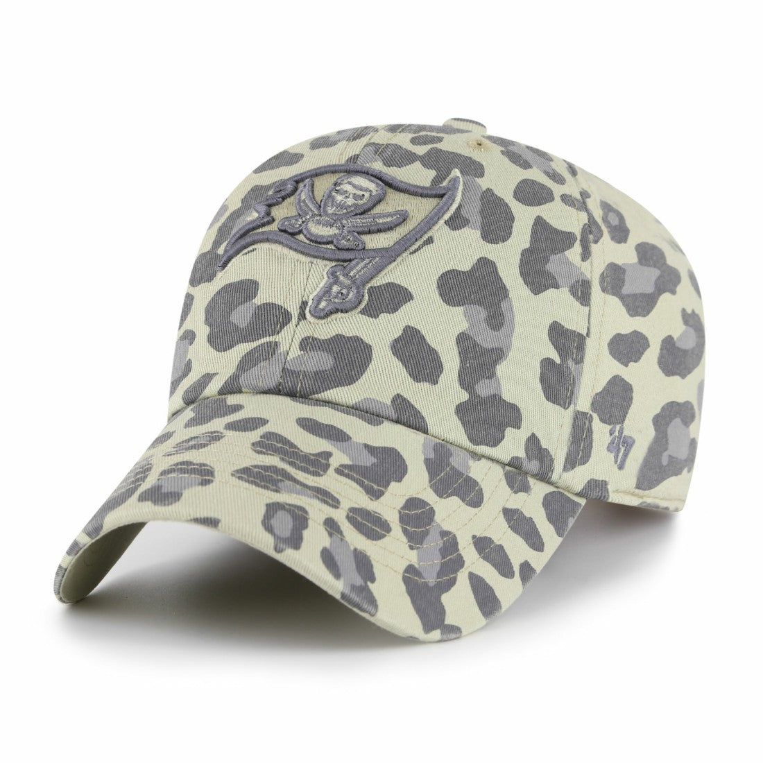 Tampa Bay Buccaneers '47 Women's Bagheera Clean Up Adjustable Hat Gray - 47 brand