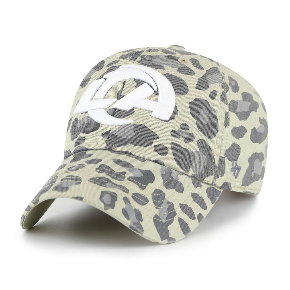 Los Angeles Rams '47 Women's Bagheera Clean Up Adjustable Hat Gray - 47 brand