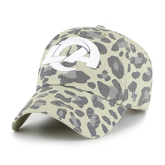 Los Angeles Rams '47 Women's Bagheera Clean Up Adjustable Hat Gray - 47 brand