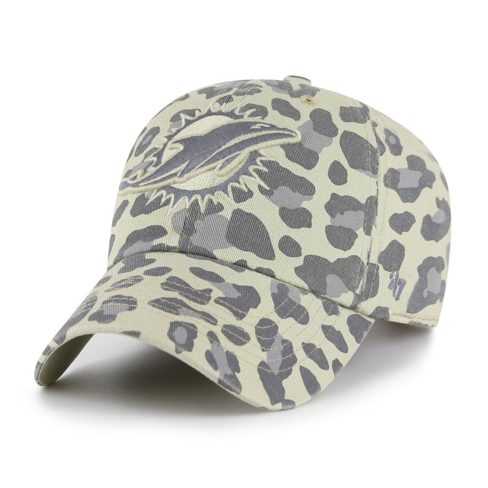 Miami Dolphins '47 Women's Bagheera Clean Up Adjustable Hat Gray - 47 brand