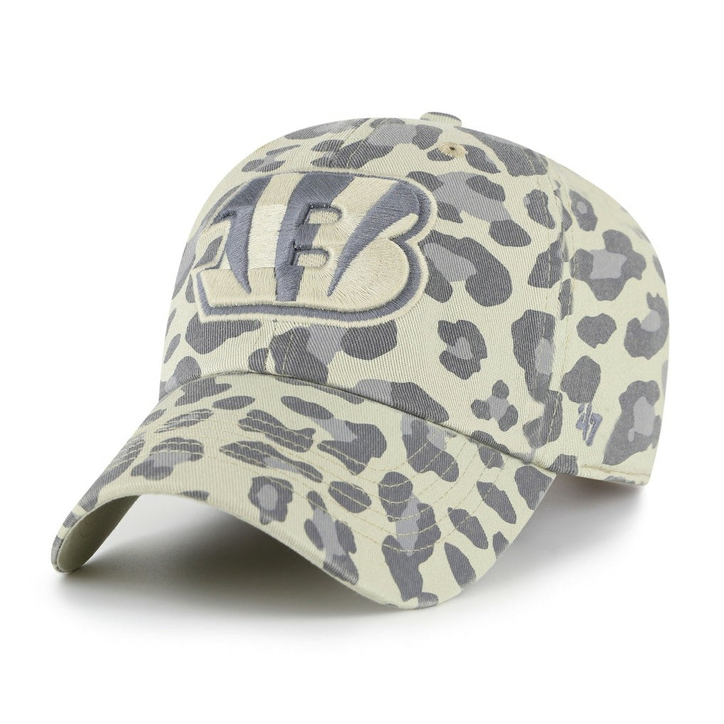Cincinnati Bengals '47 Women's Bagheera Clean Up Adjustable Hat Gray - 47 brand