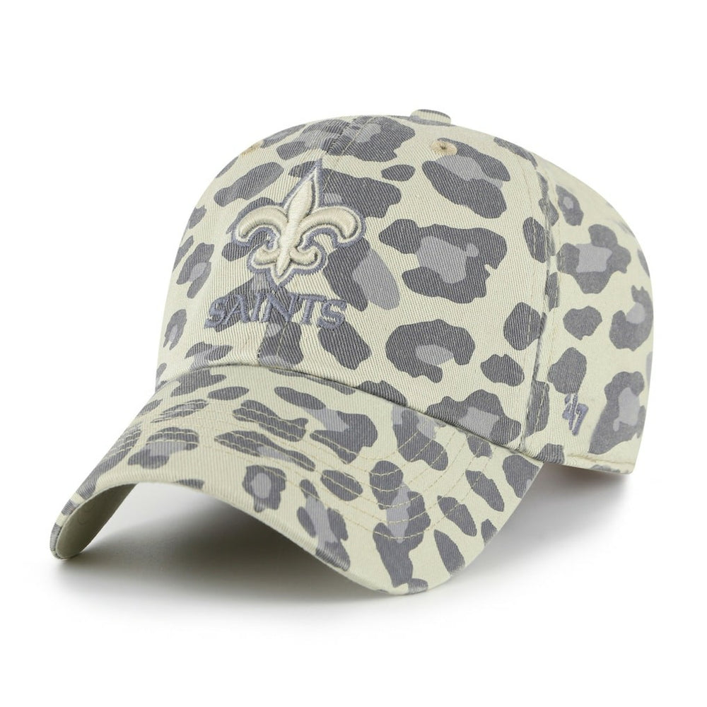 New Orleans Saints '47 Women's Bagheera Clean Up Adjustable Hat Gray - NFL