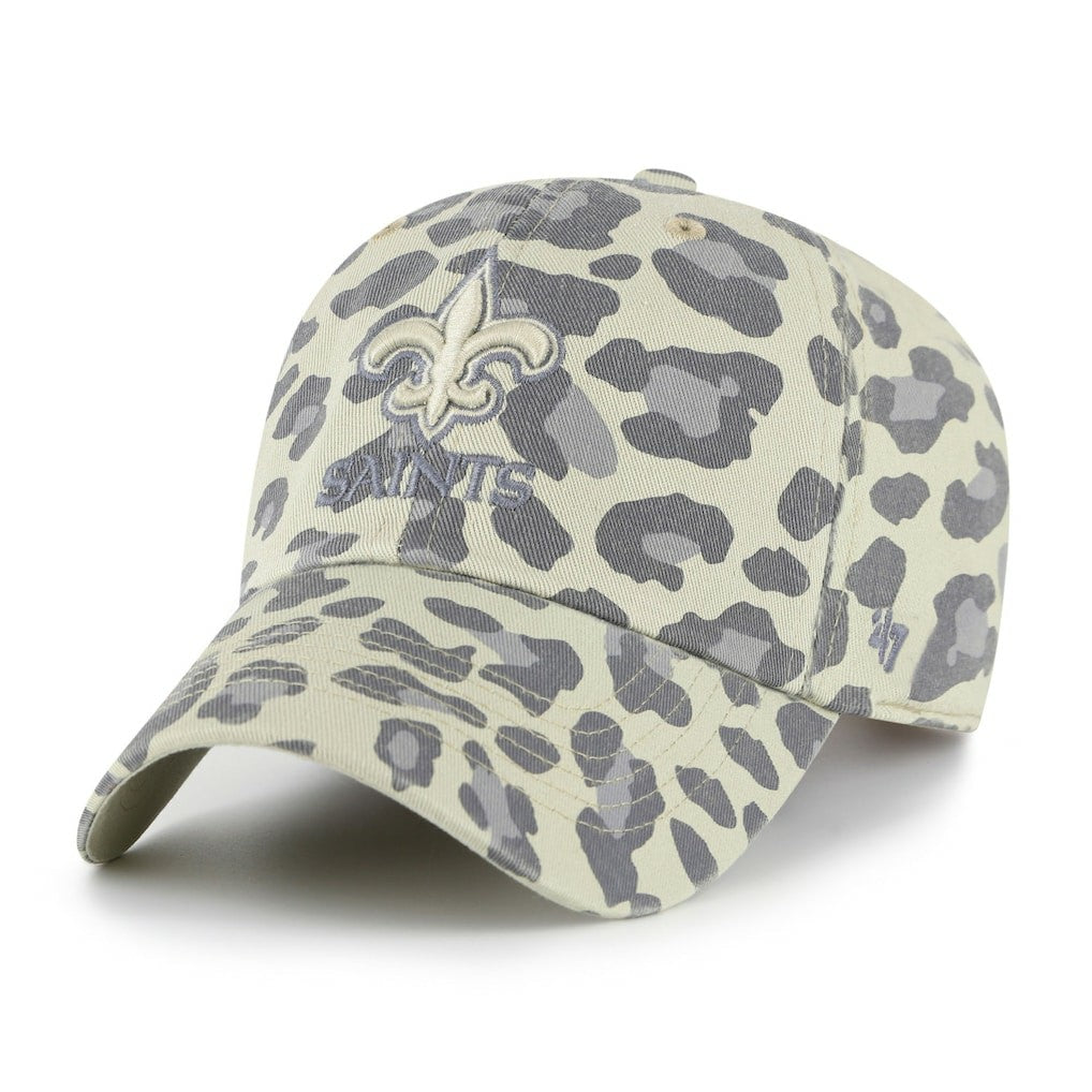 New Orleans Saints '47 Women's Bagheera Clean Up Adjustable Hat Gray - NFL