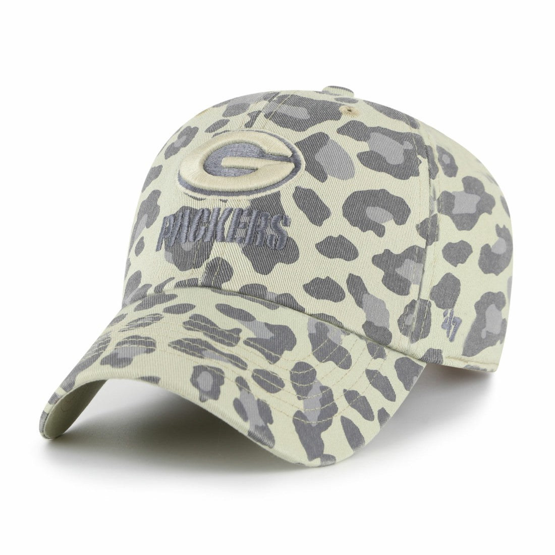 Green Bay Packers '47 Women's Bagheera Clean Up Adjustable Hat Gray - 47 brand