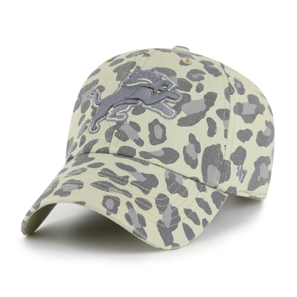 Detroit Lions '47 Women's Bagheera Clean Up Adjustable Hat Gray - 47 brand
