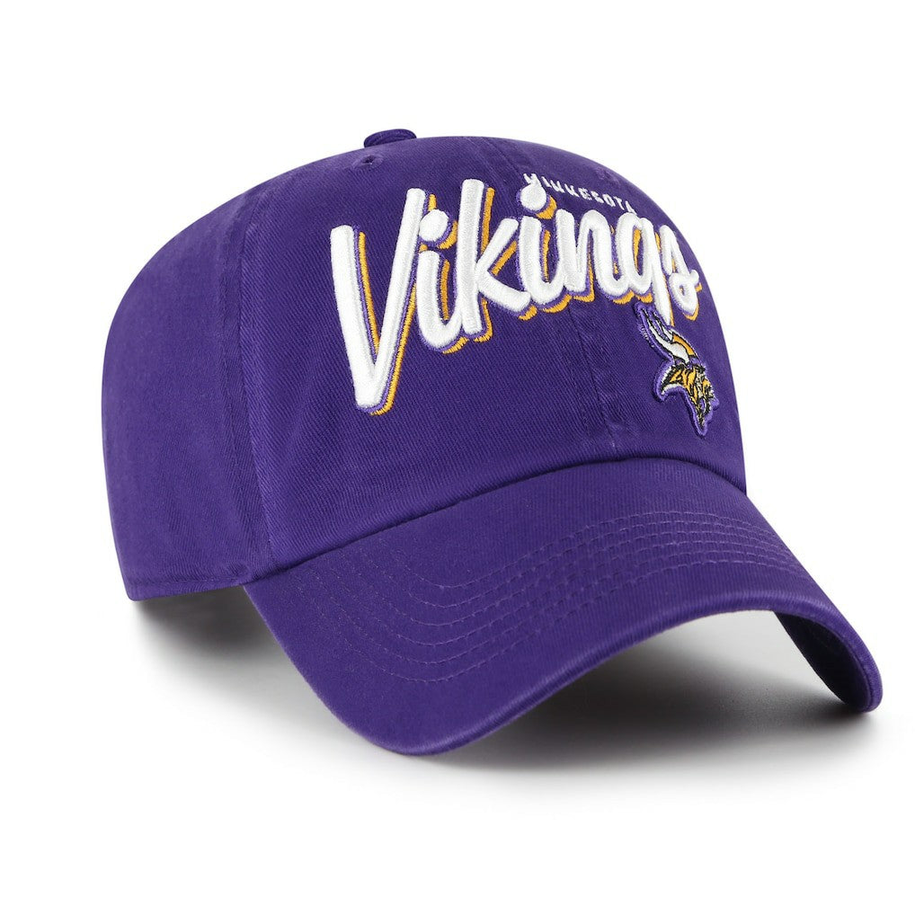 Minnesota Vikings '47 Women's Ariana Clean Up Adjustable Hat Purple - 47 brand
