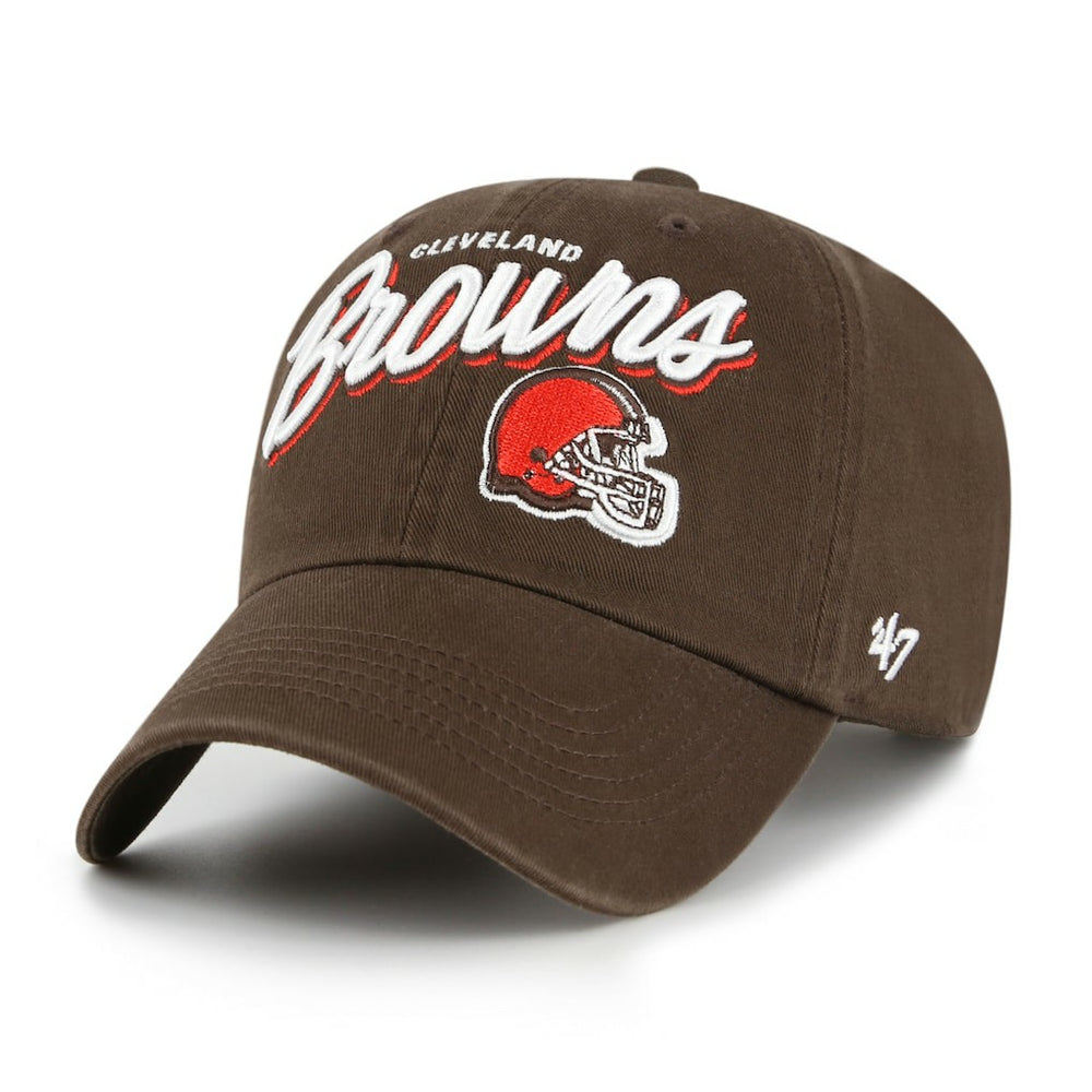 Cleveland Browns '47 Women's Ariana Clean Up Adjustable Hat Brown - 47 brand