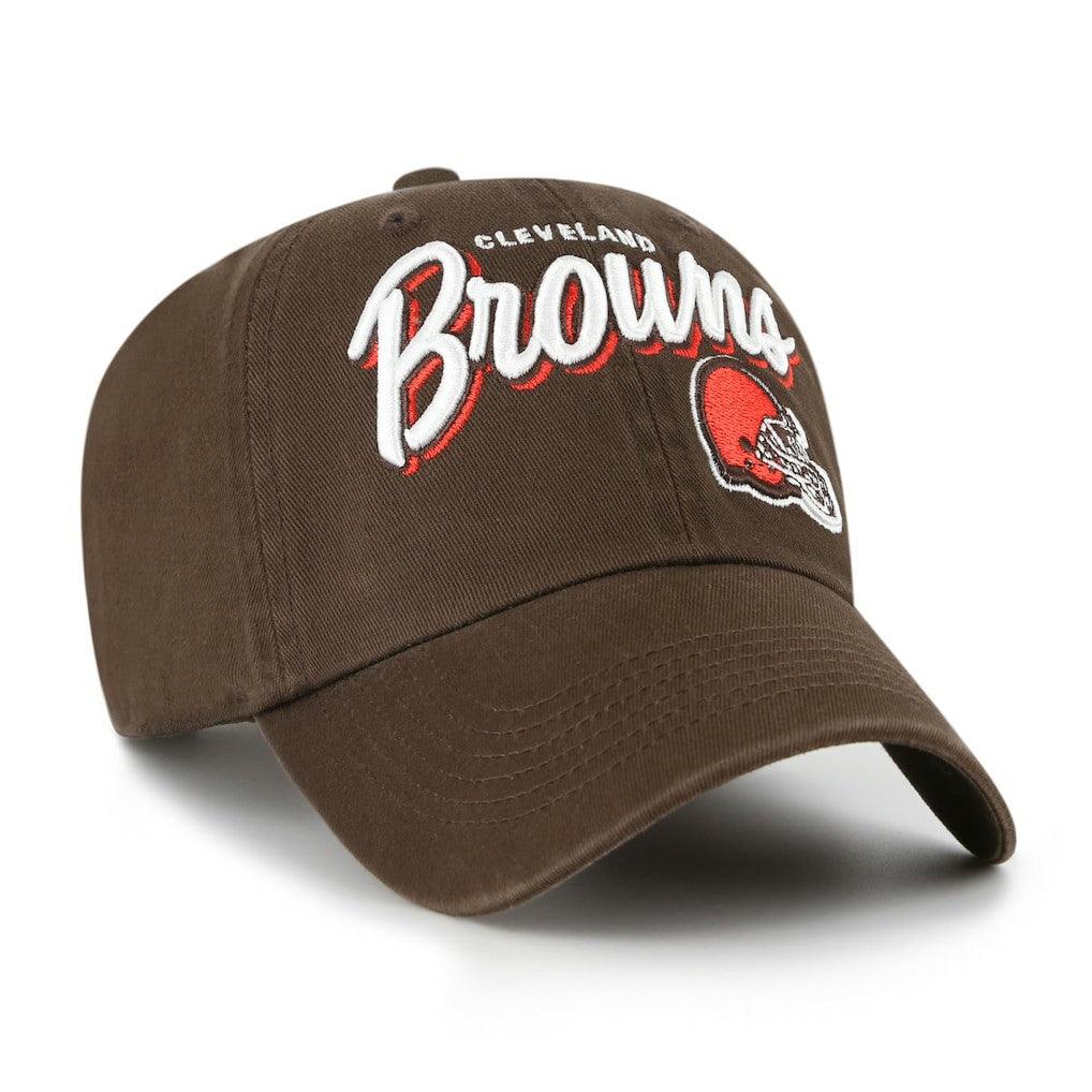 Cleveland Browns '47 Women's Ariana Clean Up Adjustable Hat Brown - 47 brand