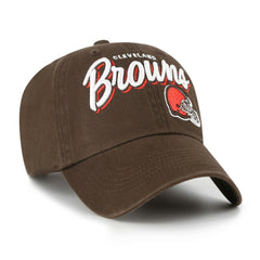 Cleveland Browns '47 Women's Ariana Clean Up Adjustable Hat Brown - 47 brand