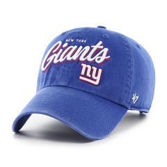 New York Giants '47 Women's Ariana Clean Up Adjustable Hat Royal - 47 brand