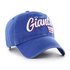 New York Giants '47 Women's Ariana Clean Up Adjustable Hat Royal - 47 brand