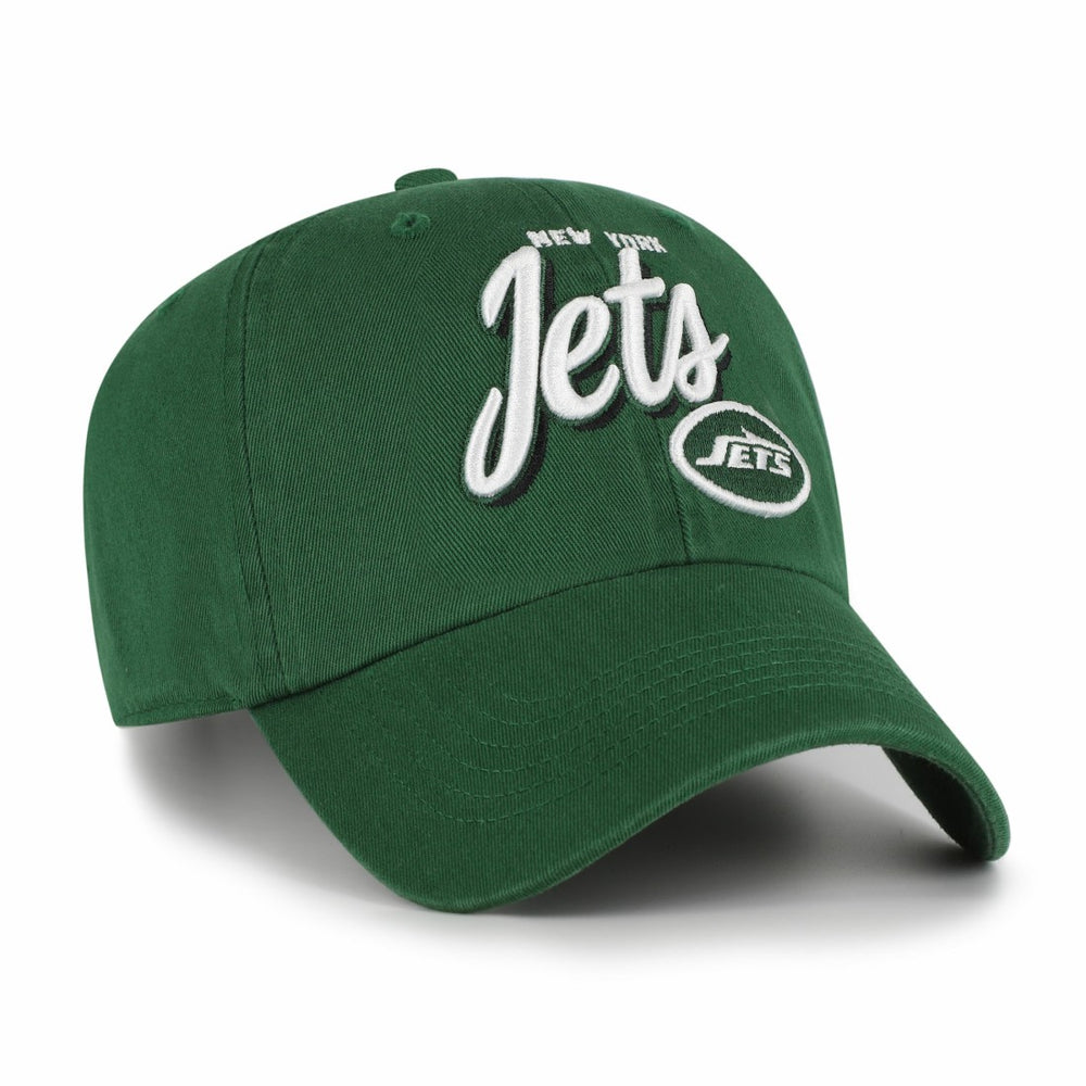 New York Jets '47 Women's Ariana Clean Up Adjustable Hat Green - 47 brand