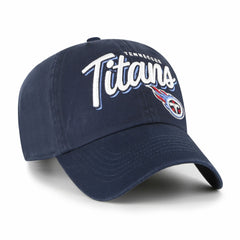 Tennessee Titans '47 Women's Ariana Clean Up Adjustable Hat Navy - 47 brand