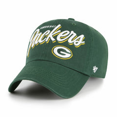 Green Bay Packers '47 Women's Ariana Clean Up Adjustable Hat Green - 47 brand