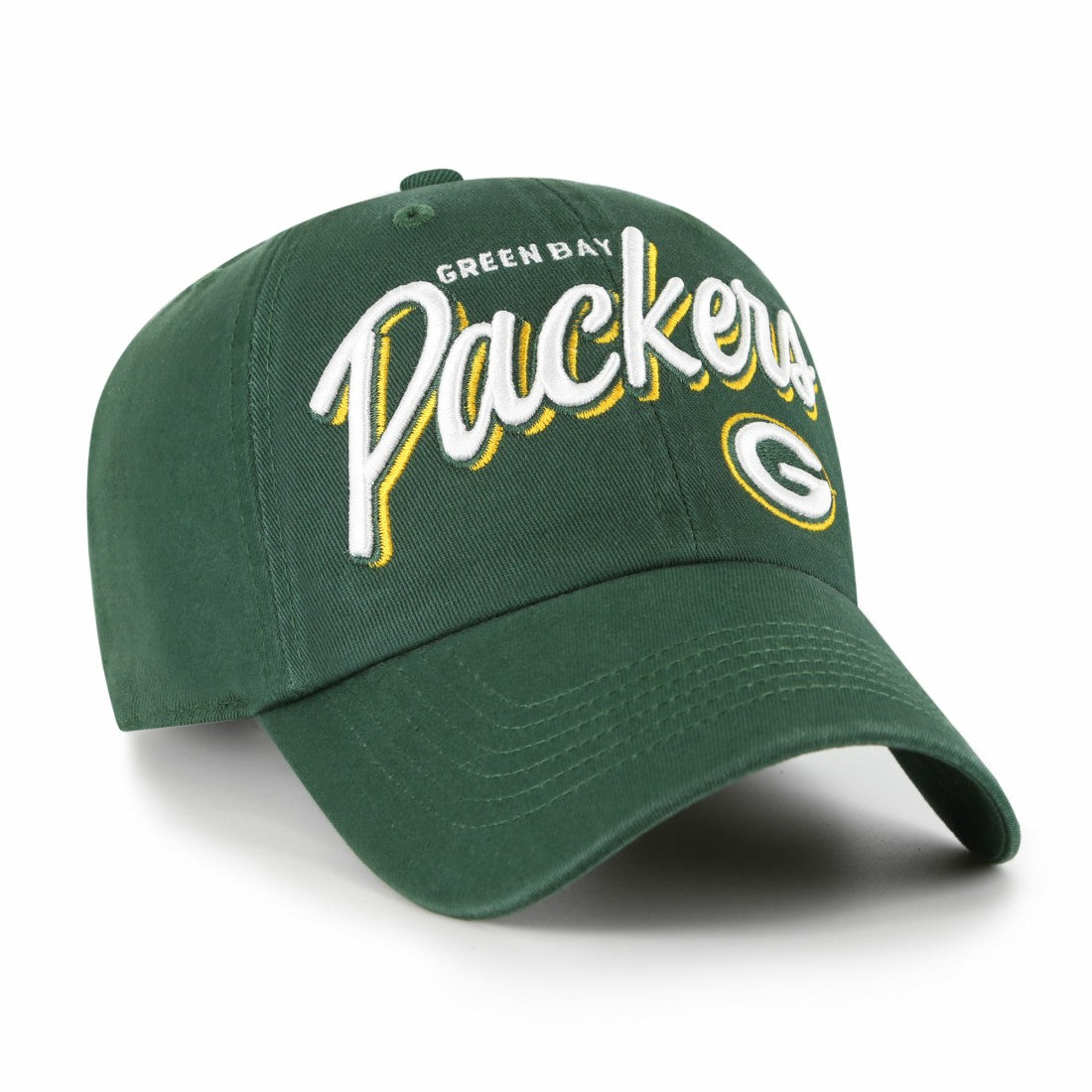 Green Bay Packers '47 Women's Ariana Clean Up Adjustable Hat Green - 47 brand