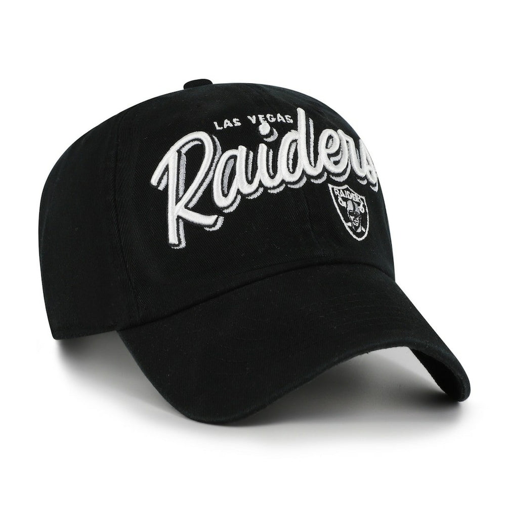 Las Vegas Raiders '47 Women's Ariana Clean Up Adjustable Hat Black - 47 brand