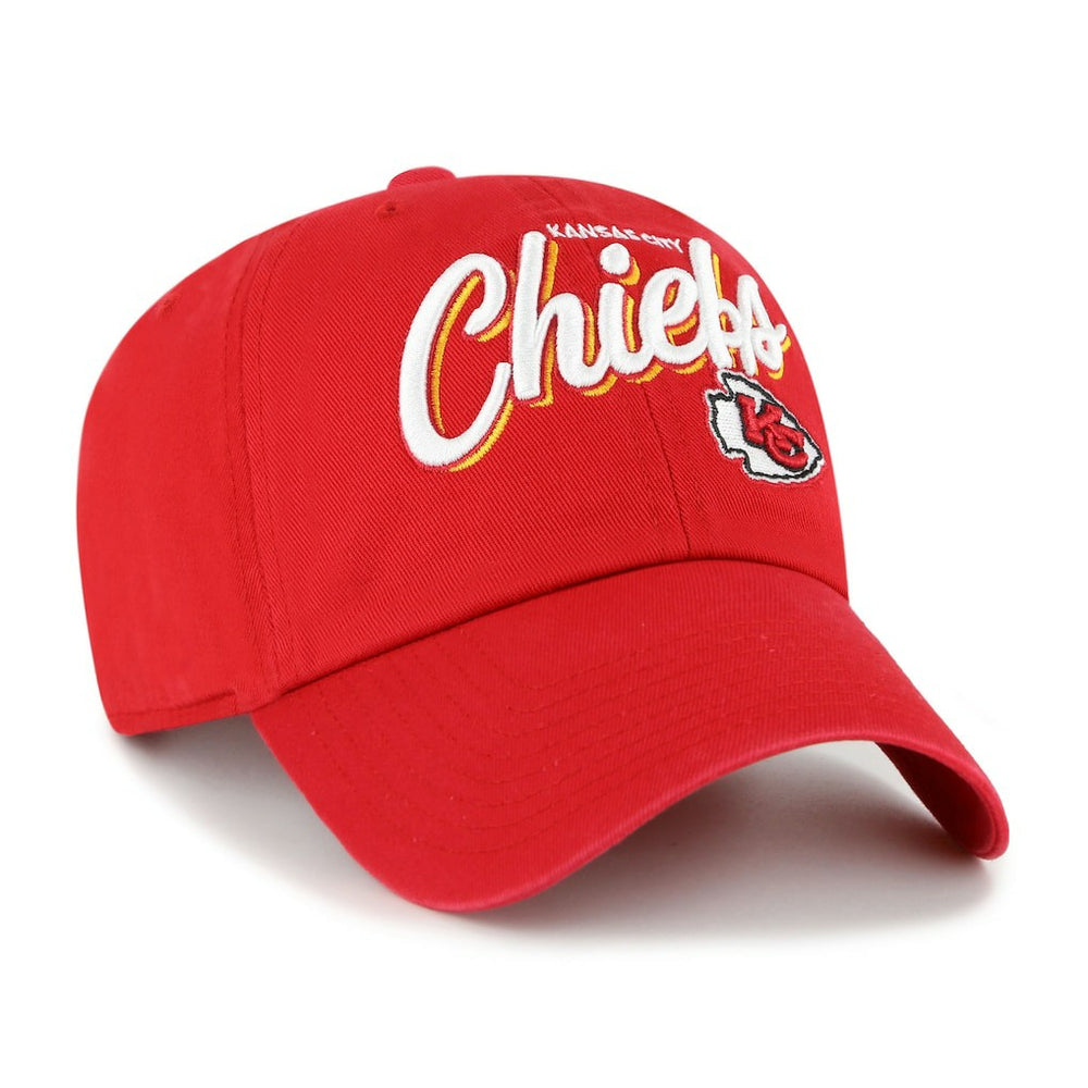 Kansas City Chiefs '47 Women's Ariana Clean Up Adjustable Hat Red - 47 brand