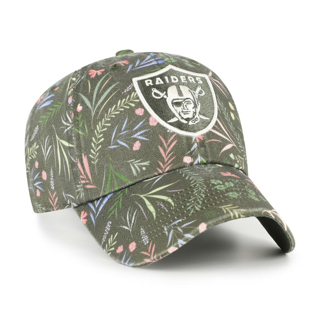 Las Vegas Raiders '47 Women's Verbena Clean Up Adjustable Hat Green - 47 brand