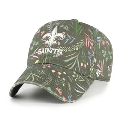 New Orleans Saints '47 Women's Verbena Clean Up Adjustable Hat Green - 47 brand
