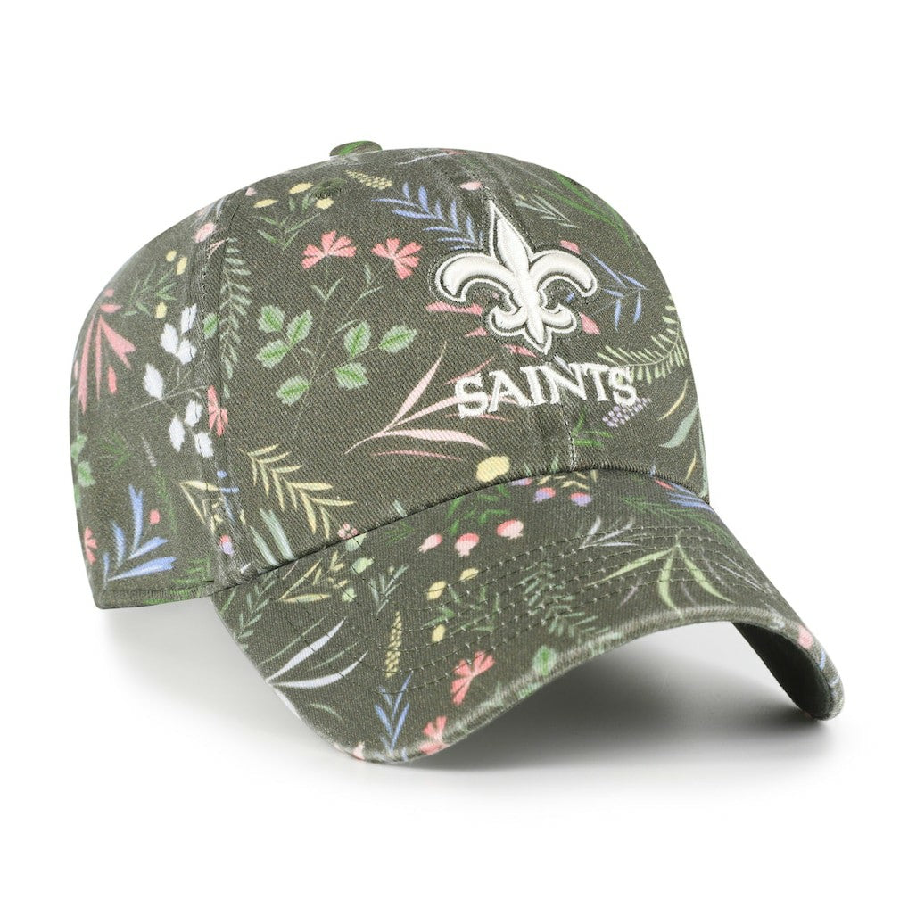 New Orleans Saints '47 Women's Verbena Clean Up Adjustable Hat Green - 47 brand