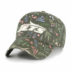 New York Jets '47 Women's Verbena Clean Up Adjustable Hat Green - 47 brand