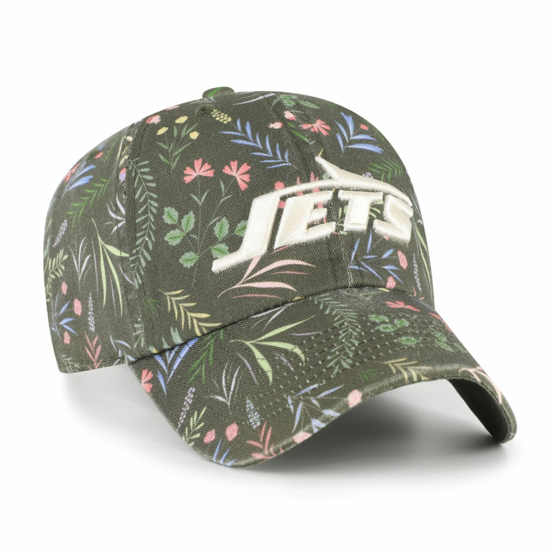 New York Jets '47 Women's Verbena Clean Up Adjustable Hat Green - 47 brand
