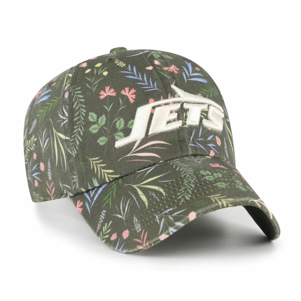 New York Jets '47 Women's Verbena Clean Up Adjustable Hat Green - 47 brand