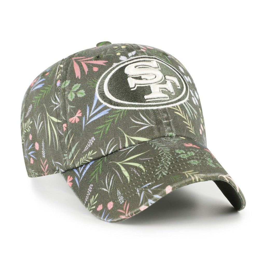San Francisco 49ers '47 Women's Verbena Clean Up Adjustable Hat Green - 47 brand