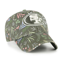 San Francisco 49ers '47 Women's Verbena Clean Up Adjustable Hat Green - 47 brand