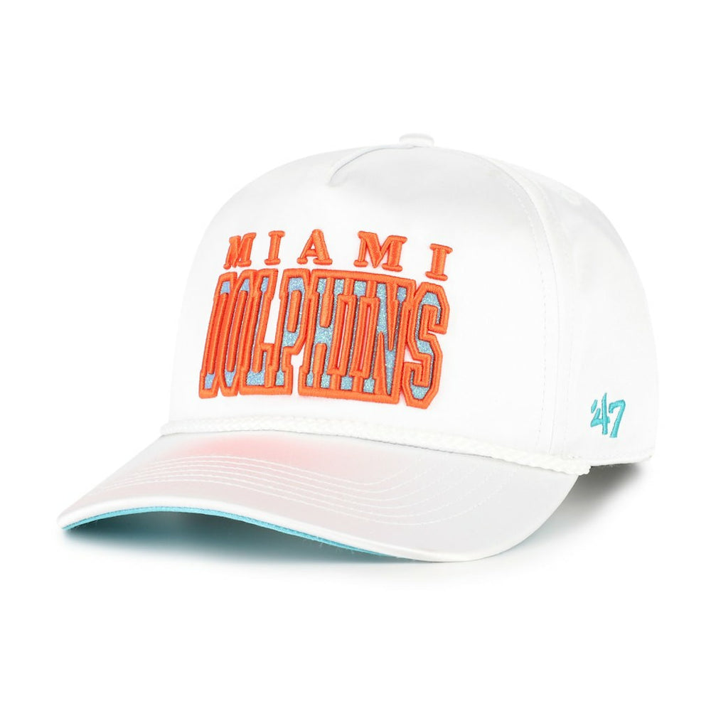 Miami Dolphins '47 Women's Outspoken Hitch Adjustable Hat White - 47 brand