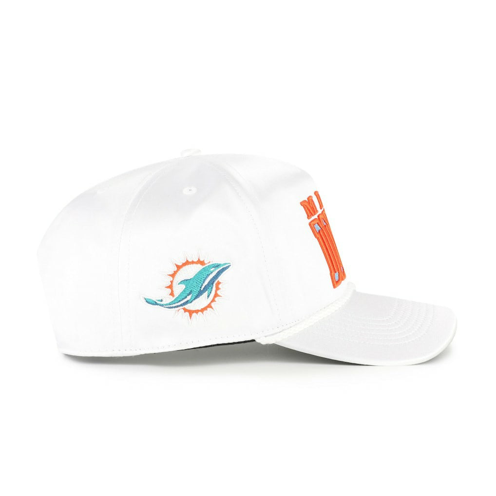 Miami Dolphins '47 Women's Outspoken Hitch Adjustable Hat White - 47 brand