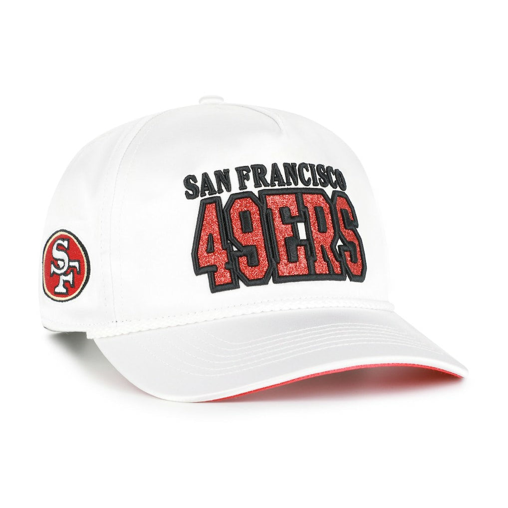 San Francisco 49ers '47 Women's Outspoken Hitch Adjustable Hat White - 47 brand
