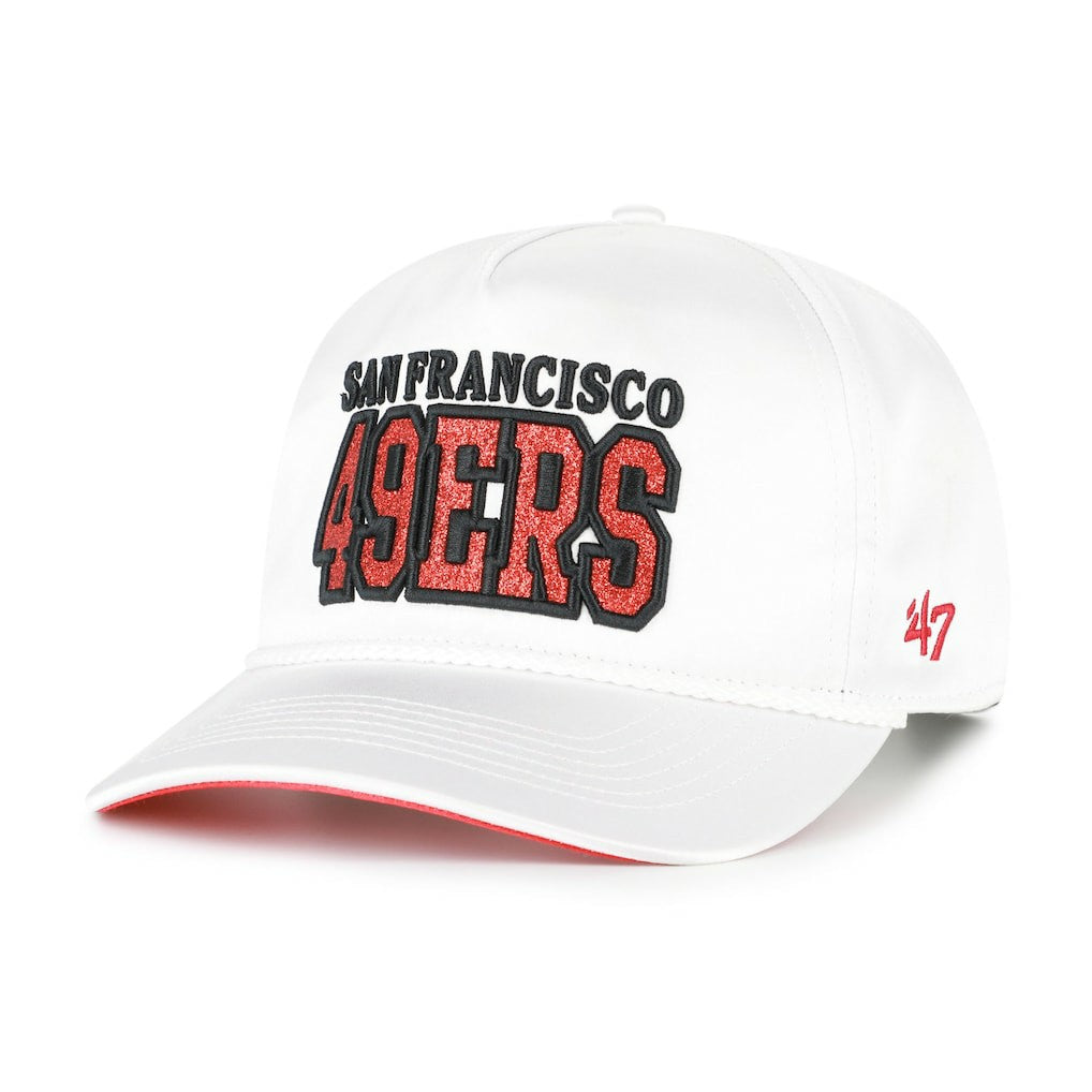 San Francisco 49ers '47 Women's Outspoken Hitch Adjustable Hat White - 47 brand