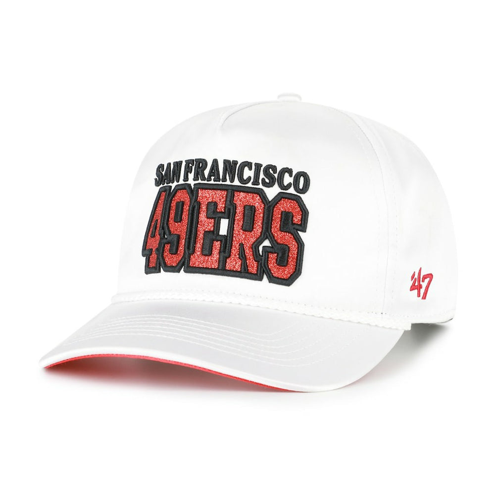 San Francisco 49ers '47 Women's Outspoken Hitch Adjustable Hat White - 47 brand
