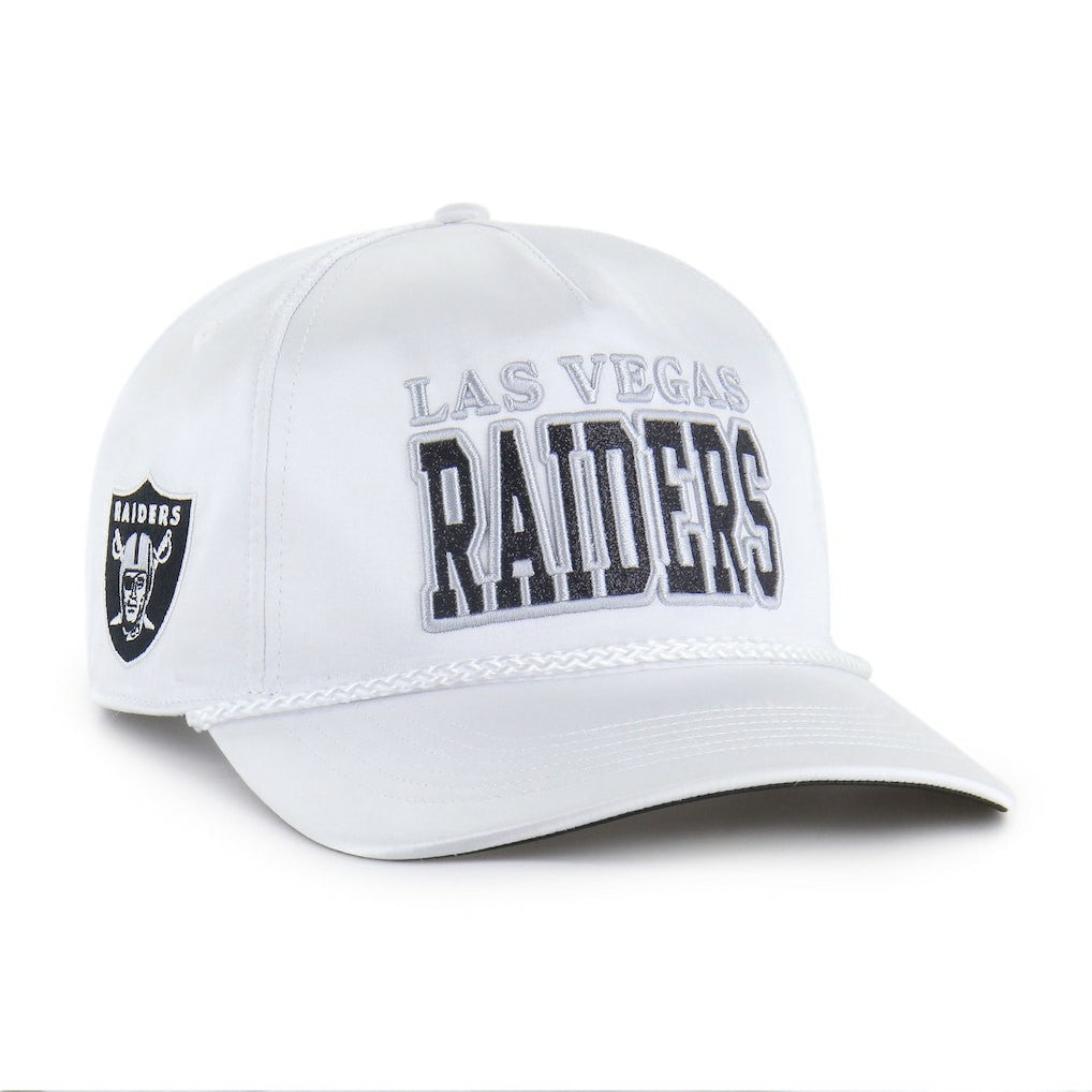 Las Vegas Raiders '47 Women's Outspoken Hitch Adjustable Hat White - 47 brand
