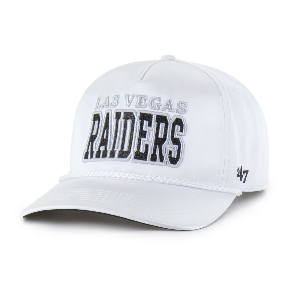 Las Vegas Raiders '47 Women's Outspoken Hitch Adjustable Hat White - 47 brand
