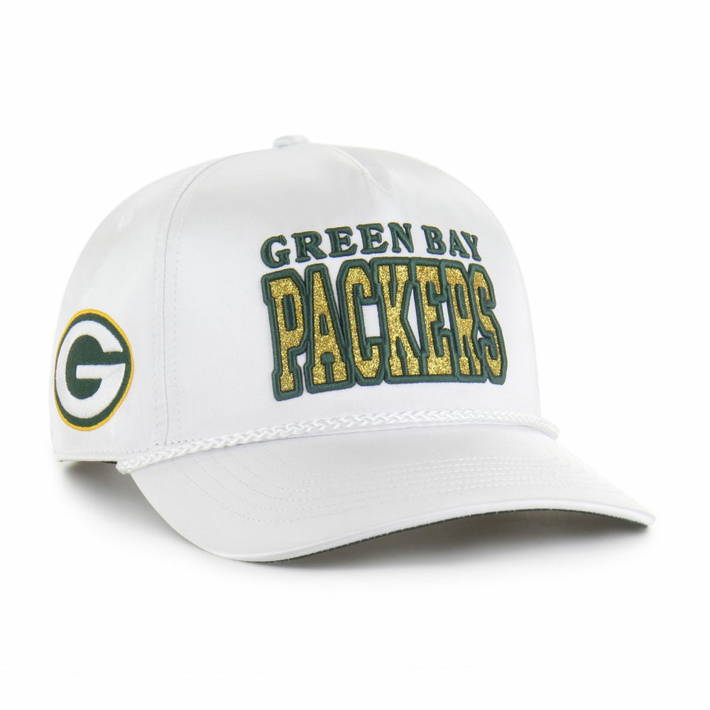 Green Bay Packers '47 Women's Outspoken Hitch Adjustable Hat White - 47 brand