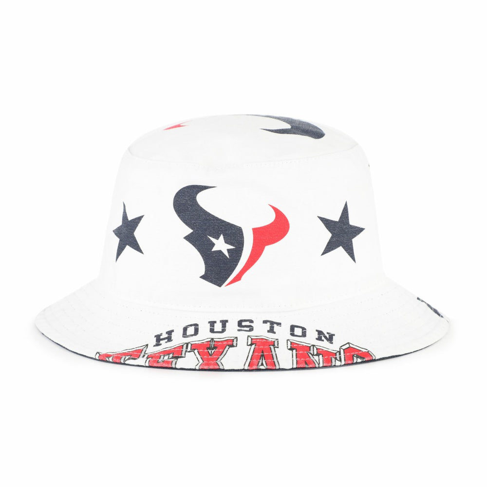 Houston Texans '47 Women's Energize Bucket Hat White - 47 brand