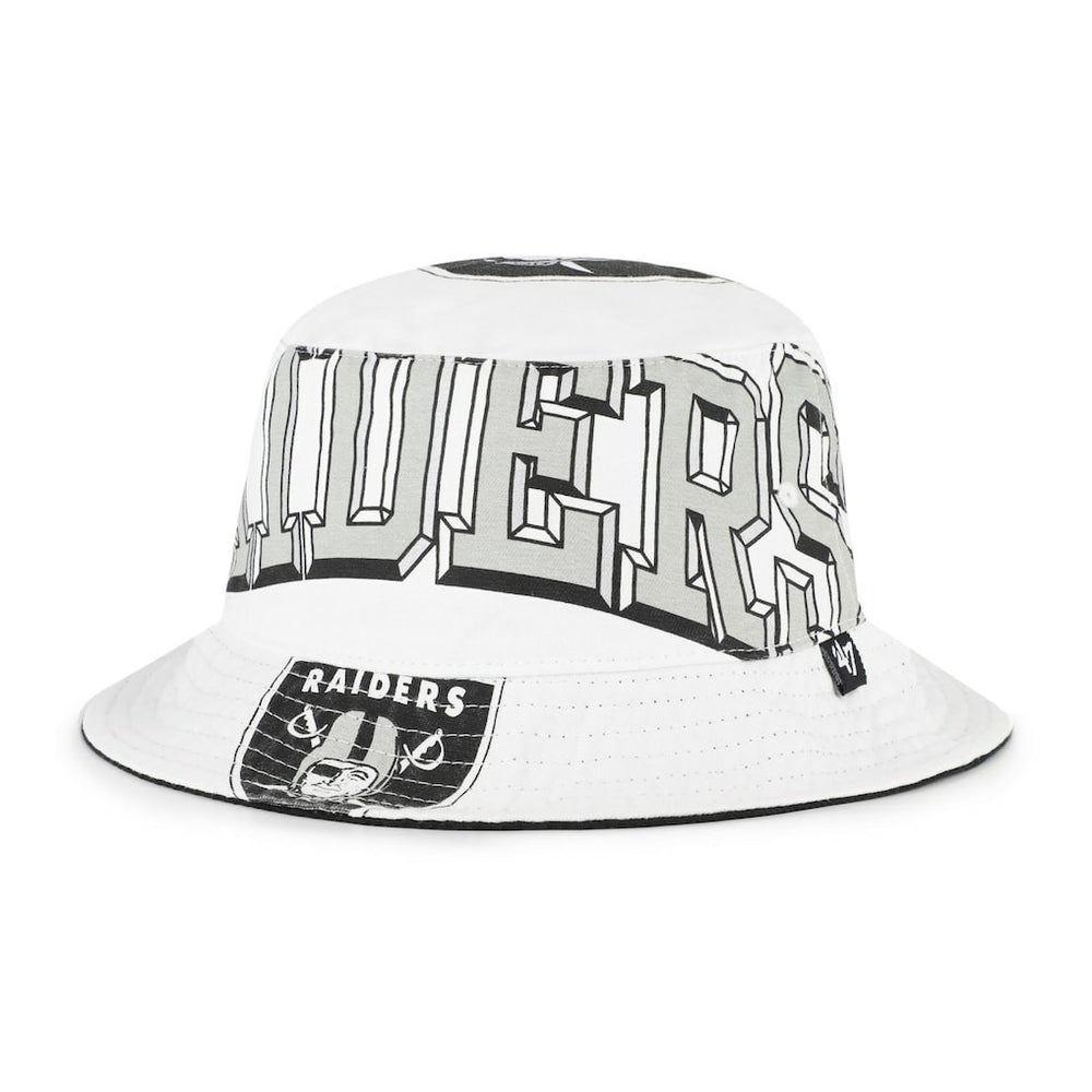 Las Vegas Raiders '47 Women's Energize Bucket Hat White - 47 brand