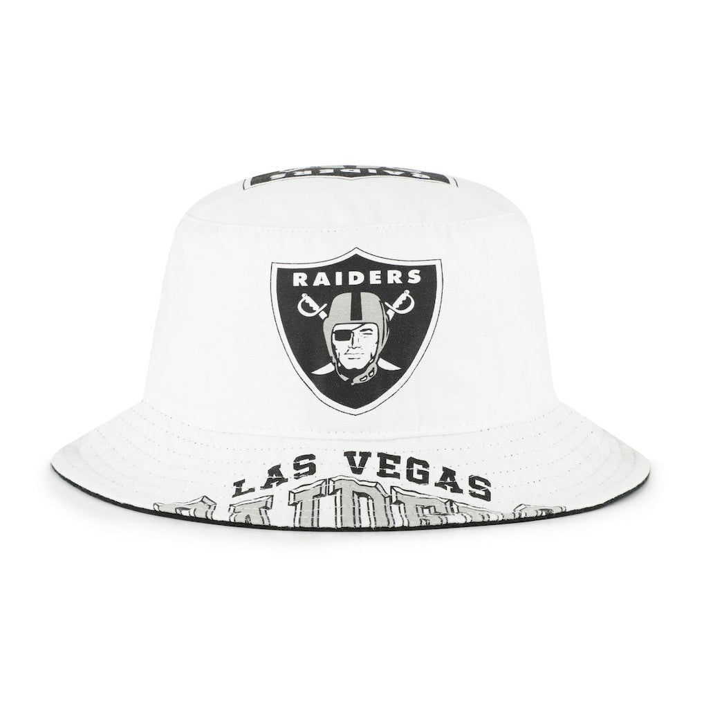 Las Vegas Raiders '47 Women's Energize Bucket Hat White - 47 brand