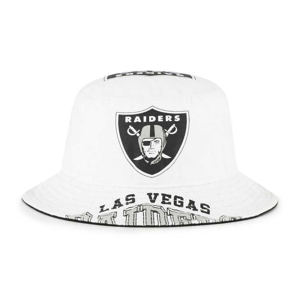 Las Vegas Raiders '47 Women's Energize Bucket Hat White - 47 brand