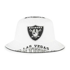 Las Vegas Raiders '47 Women's Energize Bucket Hat White - 47 brand
