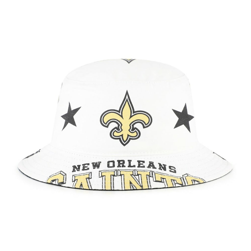 New Orleans Saints '47 Women's Energize Bucket Hat White - 47 brand