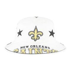New Orleans Saints '47 Women's Energize Bucket Hat White - 47 brand