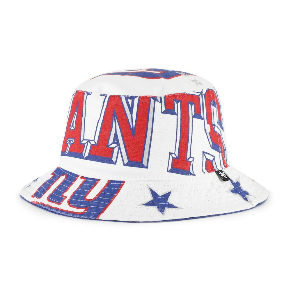 New York Giants '47 Women's Energize Bucket Hat White - 47 brand